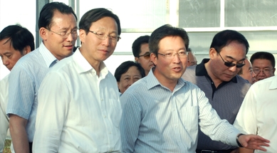 農(nóng)業(yè)農(nóng)村部黨組書記、部長韓長賦視察我公司